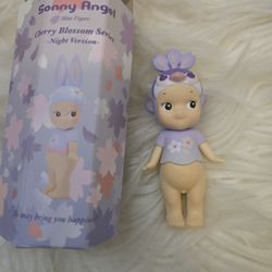 Sonny Angel cherry blossom night lotus pink Secret Peacock character toy decor