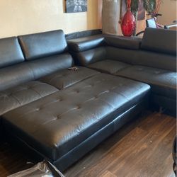 Leather Sectional Sofa