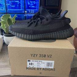 adidas Yeezy Boost 350 V2 Onyx - Men’s 10.5