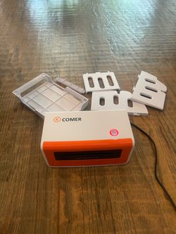 K Comer CX418 Direct Thermal 4x6” Shipping Label Printer & Cords