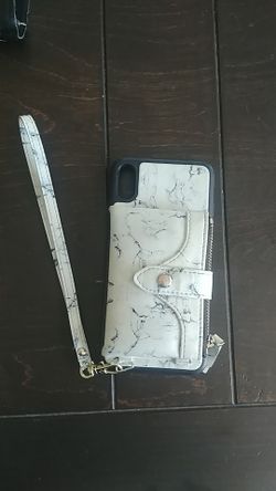 iPhone XS Max case and card holder
