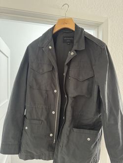 All saints black jacket (medium)