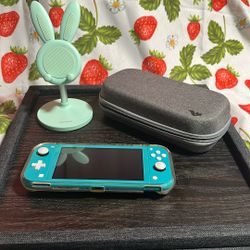 Nintendo Switch Lite (Blue) With Accessories 