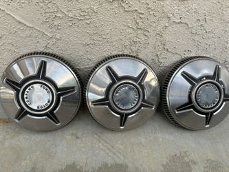 Old Ford Motor Company Hubcaps