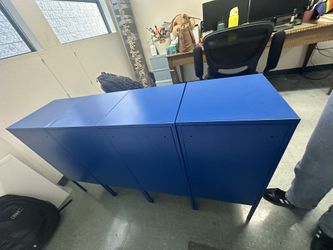 Blue IKEA LIXHULT Cabinets for Sale in Los Angeles, CA - OfferUp