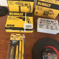 New Dewalt drills And jig Saws 