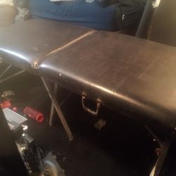 Vintage Massage Table/Massage Therapist Instructor