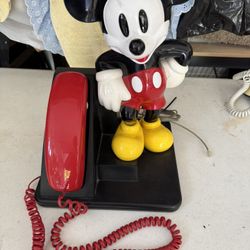Disney Mickey Mouse VTG AT&T Phone