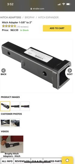 Trailer hitch adapter