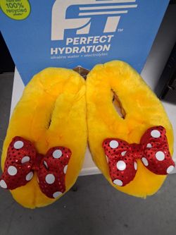 Minnie mouse disney parks high heeled slippers