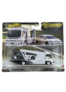 Hot Wheels Team Transport Bride ’07 Honda Civic Type R & Kousoku Hauler
