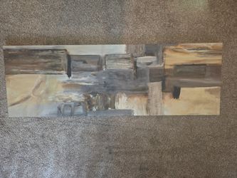 NEW HomeGoods Large Abstract Canvas Wall Art