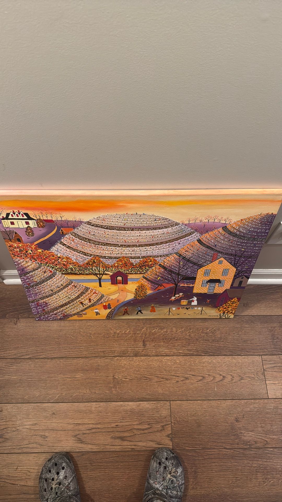 Artists Painting -pegram
