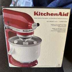 KitchenAid Ice Cream Maker  Attachment