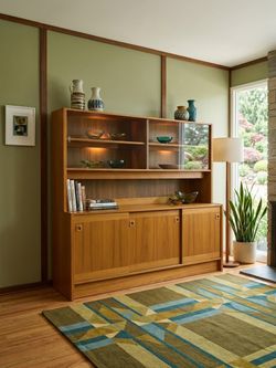 Danish Teak Hutch