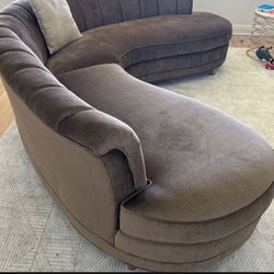 Curved Couche Sectional 