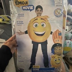 Emoji Movie Be You Gene Tunic Childs Costume Kids One Size Fits Up To 14