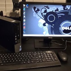 DeskTop  Complete  📓 🖥  DELL  OptiPlex  790 - Intel  Core  i5 🔌  Windows  11 - DP, DVD-RW,  Wi-Fi  - Complete  - Work  Excellent  ✔️