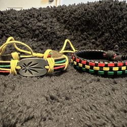 rasta bracelets