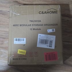 WIRE MODULAR STORAGE ORGANIZER
12 Module