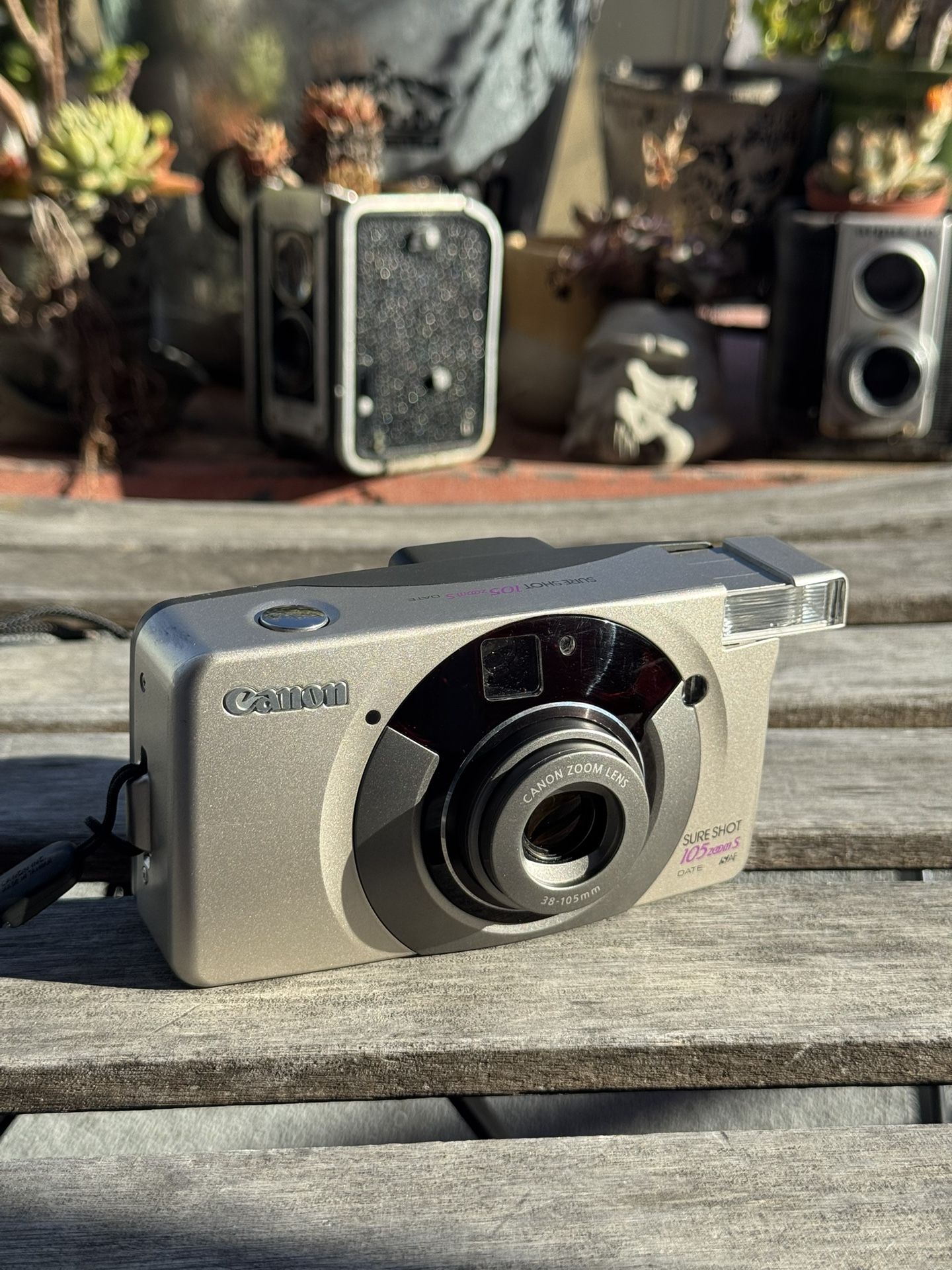 Vintage Canon Sureshot 35mm Film Camera 