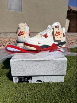 Nike Air Bike Jordan 4 Retro OG Nigel Sylvester Brick After Brick NEW/RECEIPT SIZE: 8 FIRM $300 ONLY!
