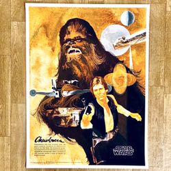 Star Wars Poster Reproduction - 18” X 24” - New 