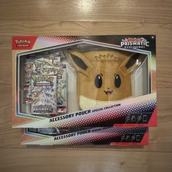 Prismatic Evolutions Eevee Pouch Special Collection Pokemon