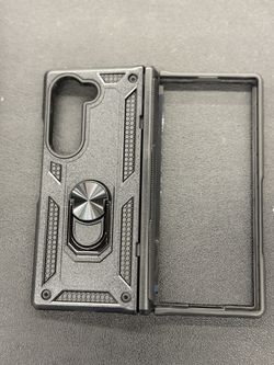 Samsung Z Fold 6 Full Cover Magnetic Kickstand Case 