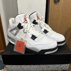 Jordan Retro 4 White Cement 2016