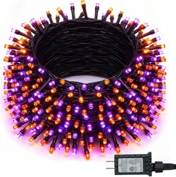 200 LED Halloween String Lights 66FT Outdoor Halloween Lights
Plug in