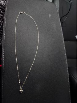 ✨ 10K Italian Gold Heart Necklace | Cadena de Oro Italiano 10K con Corazón ✨