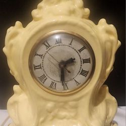 Antique Stand Or Mount Clock