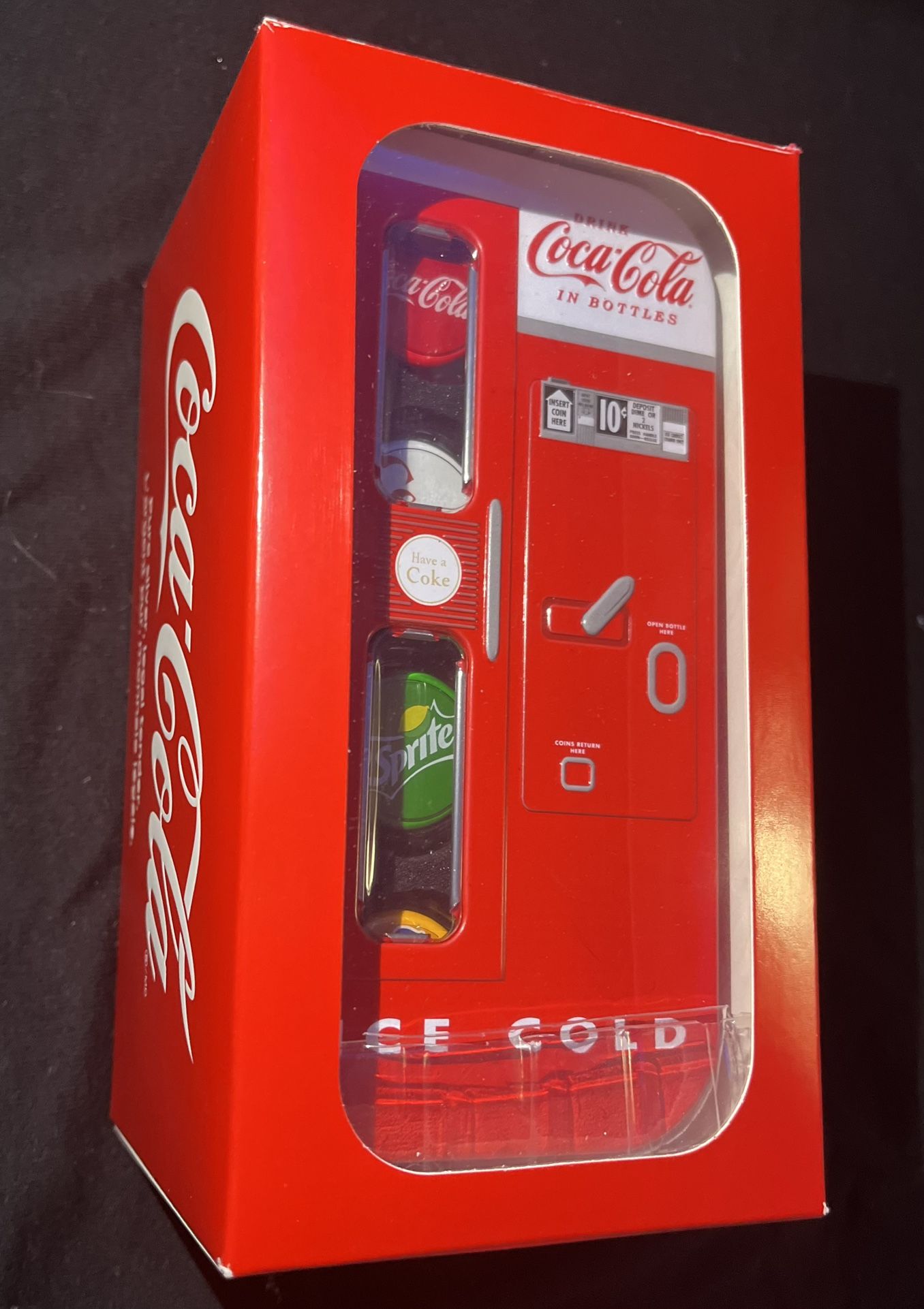 4 Coin Set Pure Silver 24 Grams, 6 Grams Each Coca Cola Vending Machine - Limited Edition