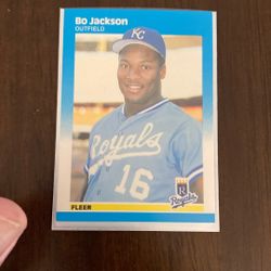 Bo Jackson Rookie Card