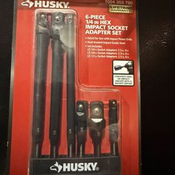 Husky 6-Piece Impact Adapter Set