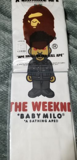 Bape x XO the weekend tee shirt mens 2x