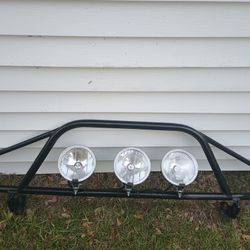 Truck Grille Guard with Lights For Ford