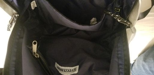 Gray Backpack For School/traveling  Thumbnail