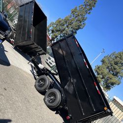 Brand New Dump Trailer 8x12x4