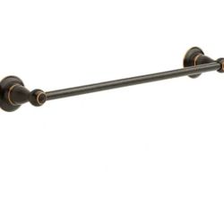 Porter 24 in. Wall Mount Towel Bar Bath Hardware Accessory in Oil Rubbed Bronze