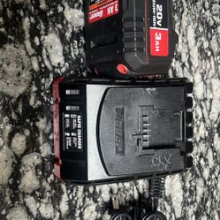 Cargador y una bateria Baver 