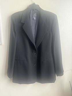 INC black classic blazer size 12