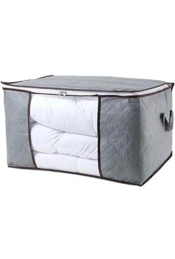 Large Foldable Quilt & Blanket Storage Bag (1 bag for $2).
