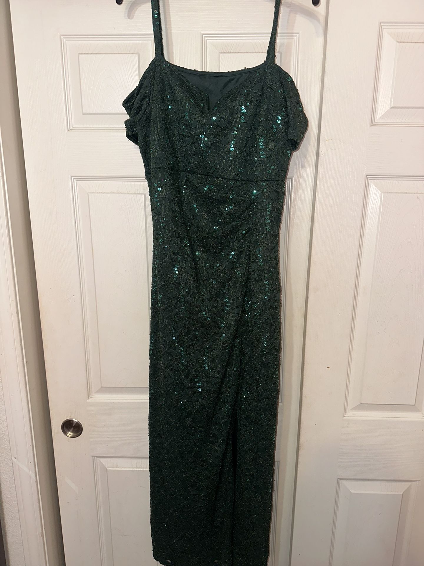 Green Sequin Dress