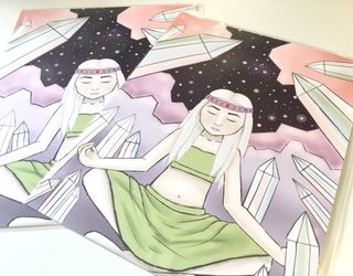 Crystal Witch 11"x14" Print