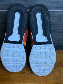Nike Air Max Sneakers Orange and Black size 5.5Y