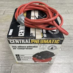 Central Pneumatic 3 Gal 100 PSI Air Compressor