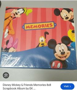 8x8 Disney scrapbook album