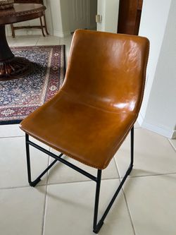 Leather chairs